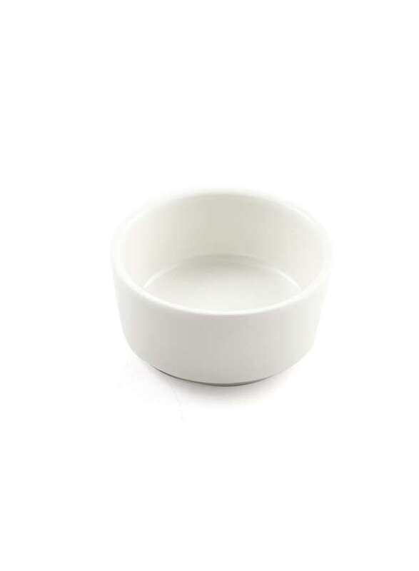 

Porceletta Ivory Porcelain Small Mezza Sauce Dish 2.5