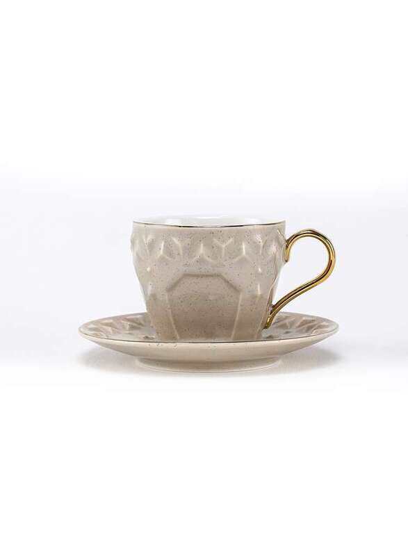 

Rose Porcelain Milk Cup and Saucer 12 Pieces Set 200 ml RS-2121