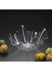 Vague Acrylic Fruit Bowl Clear 31 cm