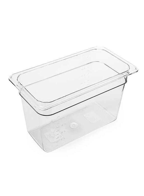 

Generic PC Plastic Transparent One Third Size Food Pan 20 cm