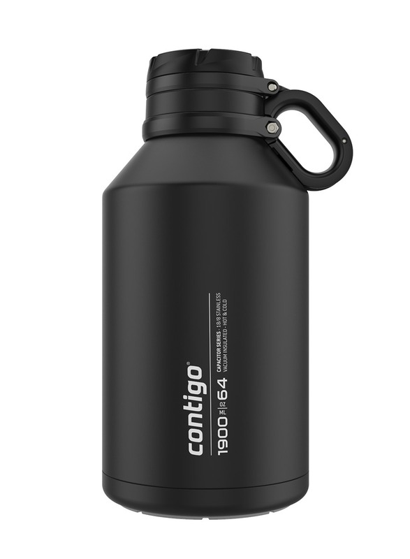 Contigo Black Premium Outdoor Grand Stainless Steel Bottle 1.9 Liter 1.9 Liter