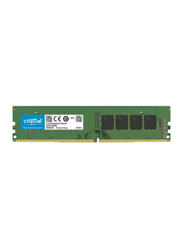 

Crucial 16GB CL22 DDR4-3200 Desktop Memory, CT16G4DFRA32A, Green
