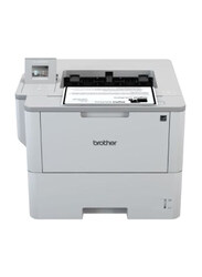 Brother HL-L6400DW Monochrome Laser Printer, White