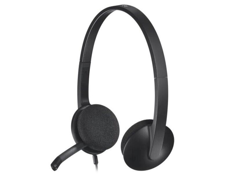 

Logitech H340 USB Wired On-Ear Headset, Black