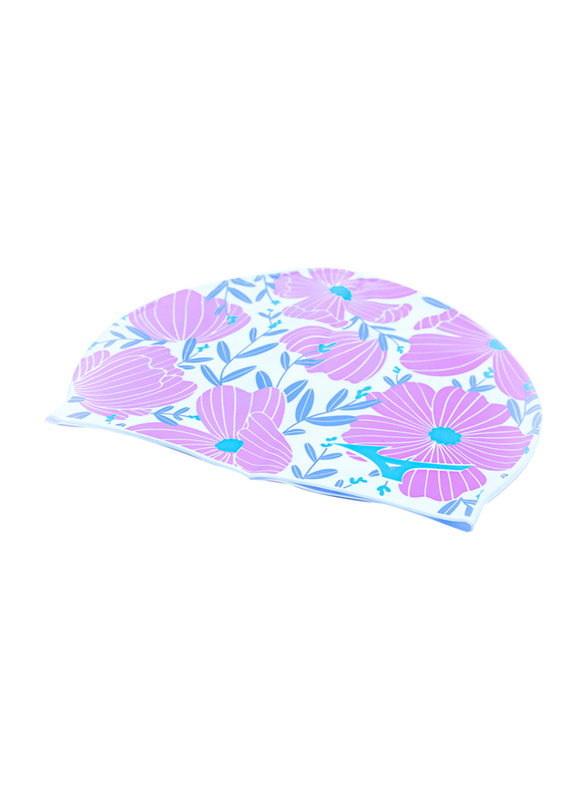 Mizuno Swimming Cap, Pink/White