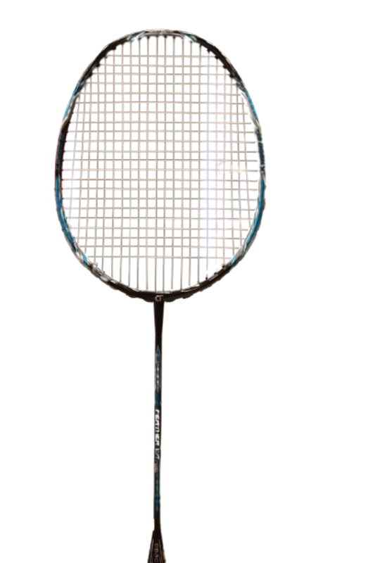 Apacs Feather Weight 55 (Light Weight, Japanese Graphite) Unstrung Badminton Racket (Black)