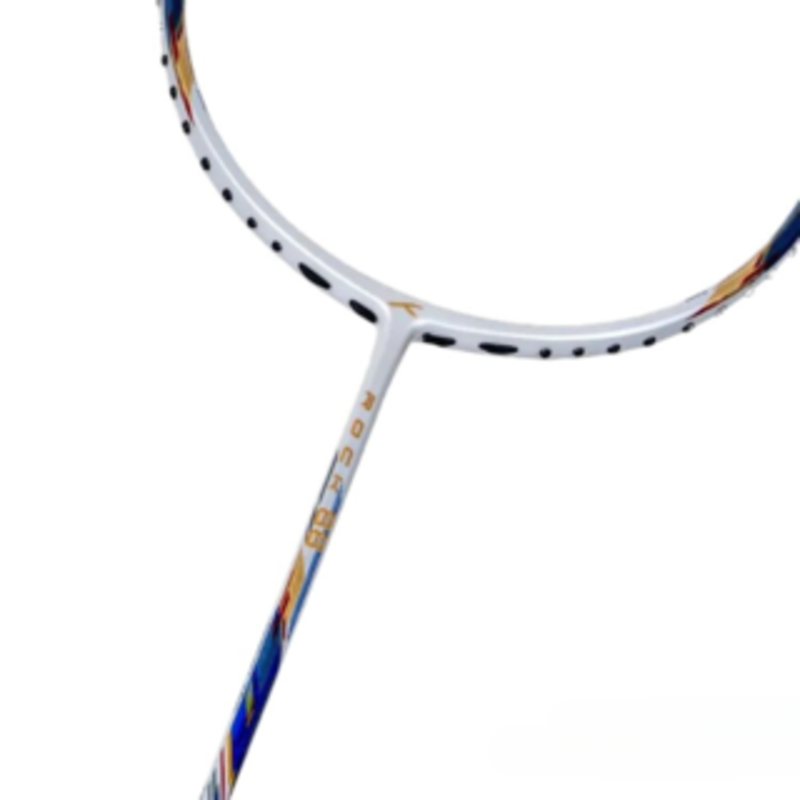 

HUNDRED Rock 88 Carbon Fibre Strung Badminton Racket for Intermediate Players 78 Grams Maximum String Tension - 32lbs