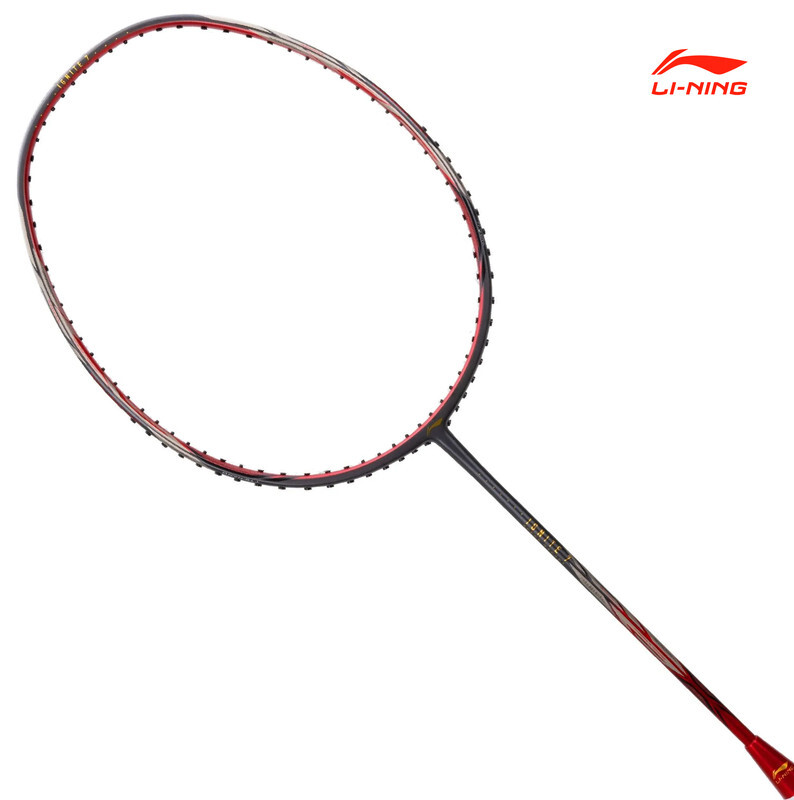 Li-Ning G-Force Superlite Ignite 7 Black Red Carbon Fibre Unstrung 30 LBS Badminton Racket