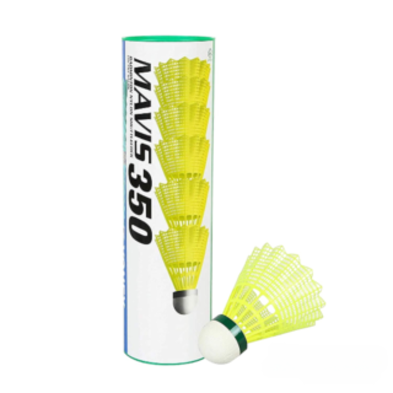 

YONEX MAVIS 350 BADMINTON SHUTTLECOCKS WITH GREEN CAPS