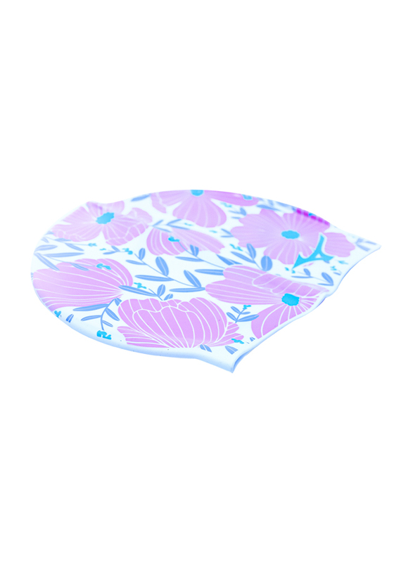 Mizuno Swimming Cap, Pink/White