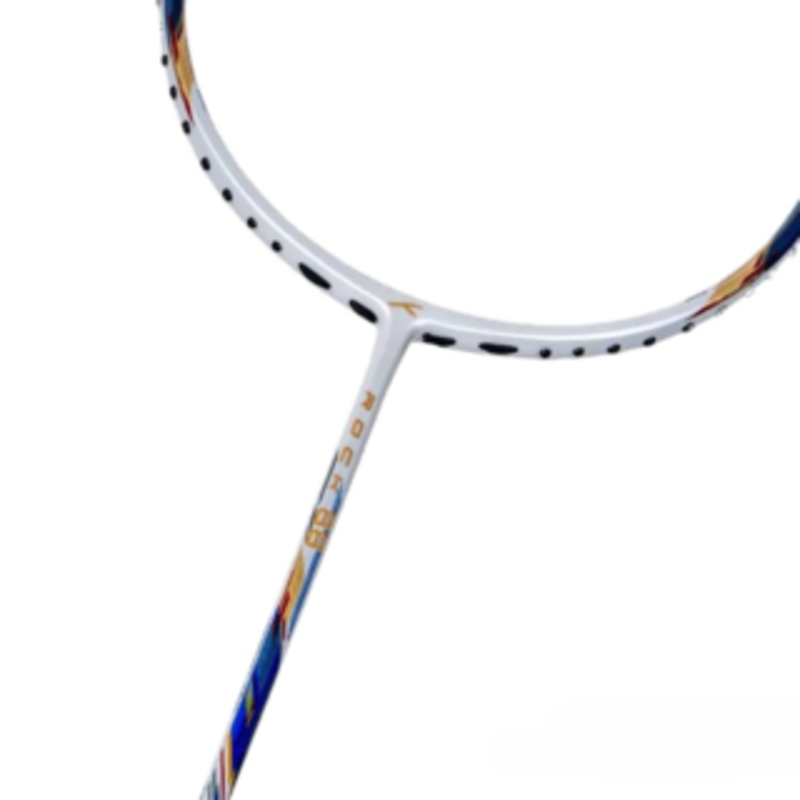 HUNDRED Rock 88 Carbon Fibre Strung Badminton Racket for Intermediate Players  78 Grams  Maximum String Tension - 32lbs