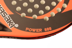 KAWASAKI PADEL RACKET POWER-800 ORANGE/BLACK