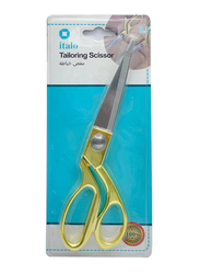 Italo Stainless Steel Professional Tailor Scissor , IT -282 , Silver/Gold