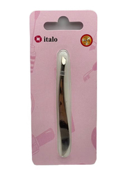 Italo Professional Stainless Steel Tweezers, B-239, Silver