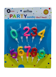 Italo Metallic Birthday Party Candles, Ages 3+, YH109-2, Multicolour