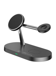 Mycandy 5-In-1 Magnetic Wireless Charger, Black
