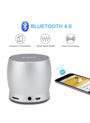 Ewa Portable Bluetooth Subwoofer Speaker, EWA A150, Silver