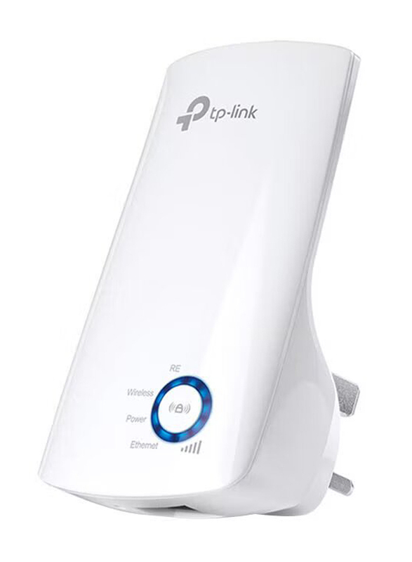 TP-Link 300Mbps Wi-Fi Range Extender, TL-WA850RE, White