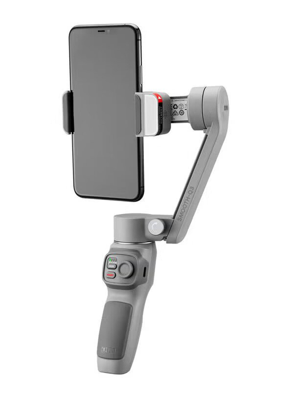 Zhiyun Tech Smooth-Q3 Smartphone Gimbal Stabilizer Combo, Silver