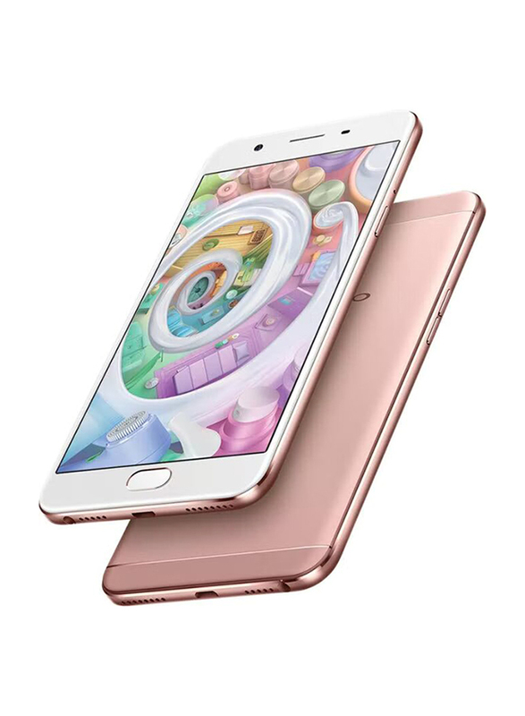 OPPO F1S 64GB Rose Gold, 4GB RAM, 4G LTE, Dual Sim Smartphone