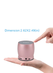 EWA Portable Bluetooth Speaker, Pink