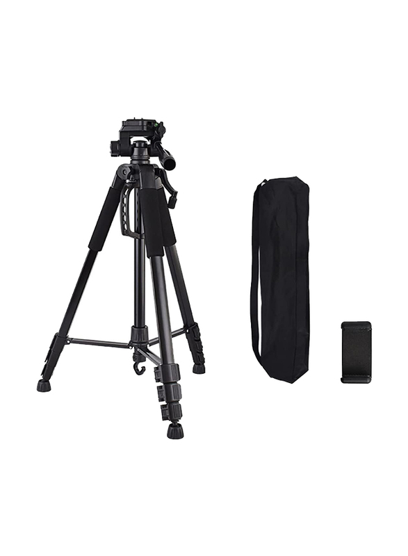 Universal Zertylre 70'' Camera Tripod Stand 360 Degree Rotatable with Carry Bag, Black
