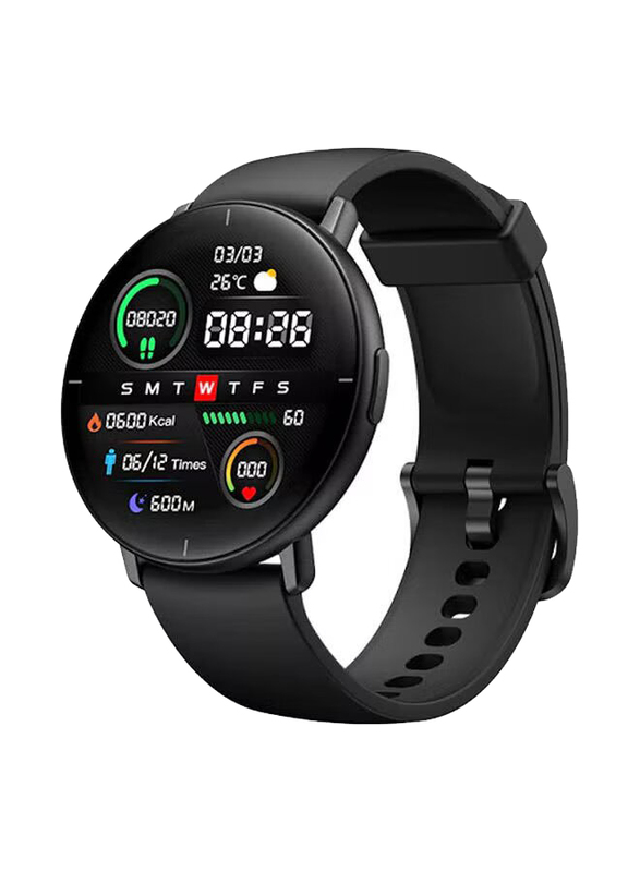 Mibro Lite Smart watch with Fitness Tracker, Black