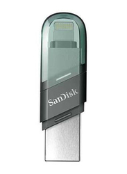 SanDisk 256GB iXpand Flip USB Flash Drive, Green/Silver