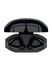 Mycandy TWS175 True Wireless In-Ear Earbuds with Digital Battery Level Display, Black