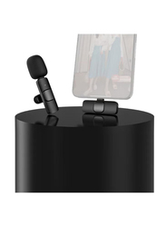 Mini Wireless Lavalier Microphone, JE-D11087-1, Black