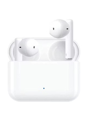 Honor Wireless/Bluetooth In-Ear Earbuds with Charging Case, Glacier White