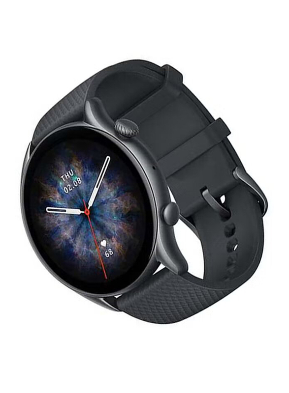 Amazefit GTR 3 Pro Ultra HD AMOLED Display Smart Watch, Infinite Black