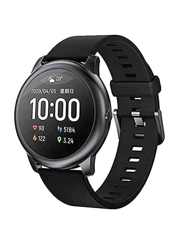 

Haylou Solar LS05 1.28 Inch Smartwatch, Black