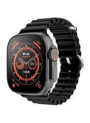 Telzeal X8 Ultra 49mm Smartwatch, Black