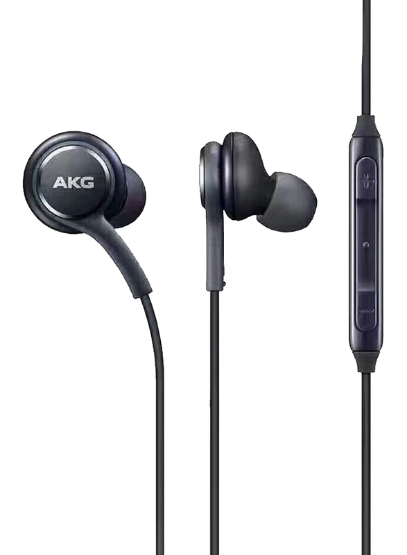 AKG 3.5 mm Jack In-Ear Earphones with Mic, Black