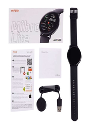 Mibro Lite XPAW004 1.3 Inch Smartwatch, Black