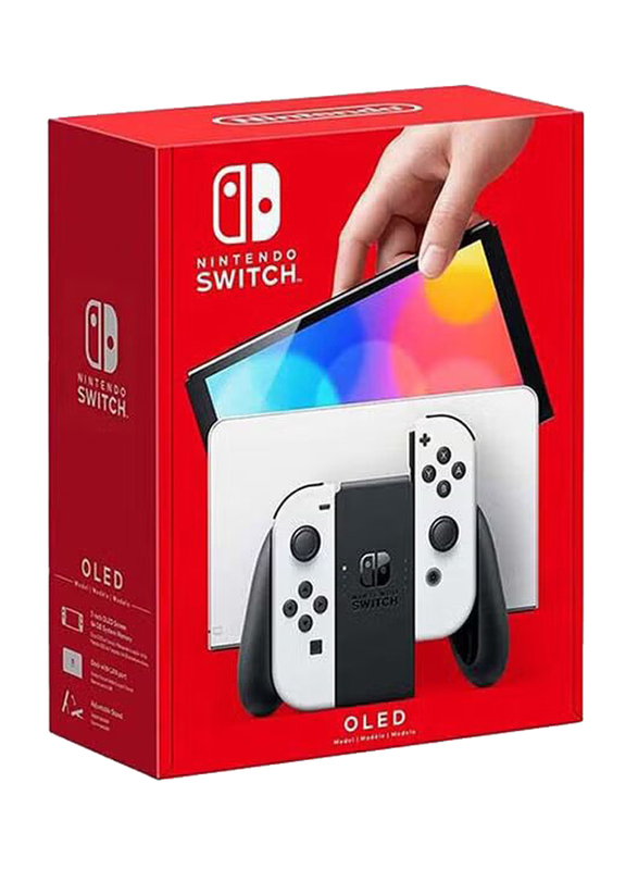 Nintendo Switch OLED (2021) Joy Controller, Black/White, International Version