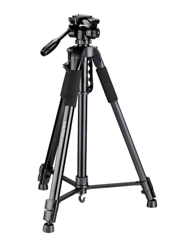 Digipod TR-682 Tripod for DSLR & Camcorder Camera, Black