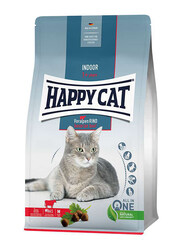 Happy Cat Indoor Adult Voralpen-Rind Cat Dry Food, 1.3 Kg