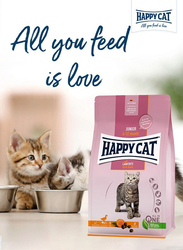 Happy Cat Junior Land-Ente Cat Dry Food, 300g