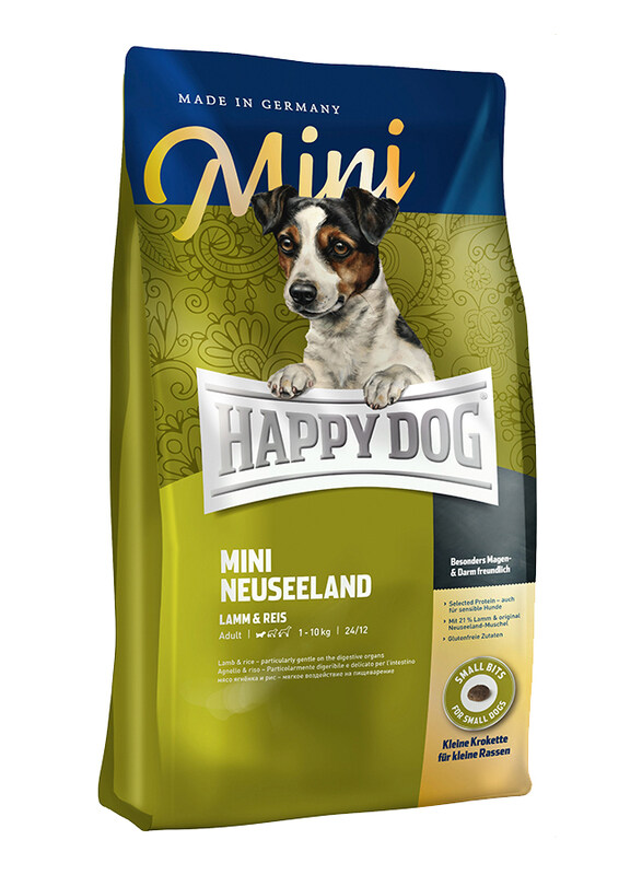 

Happy Dog Supreme Mini Neeuseeland (Mini New Zealand) Dog Dry Food, 1 Kg