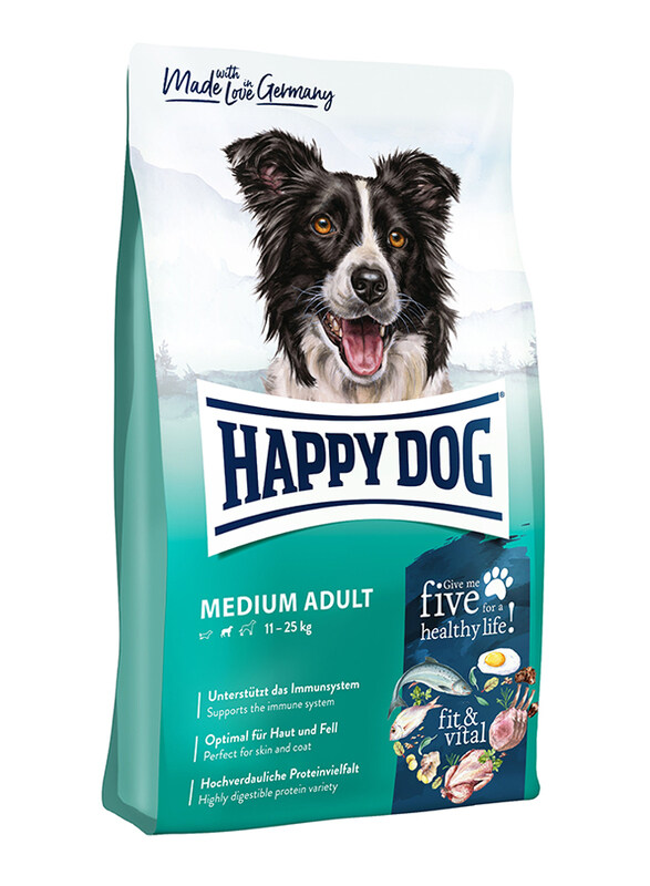 

Happy Dog Fit & Vital - Medium Adult Dog Dry Food, 12 Kg