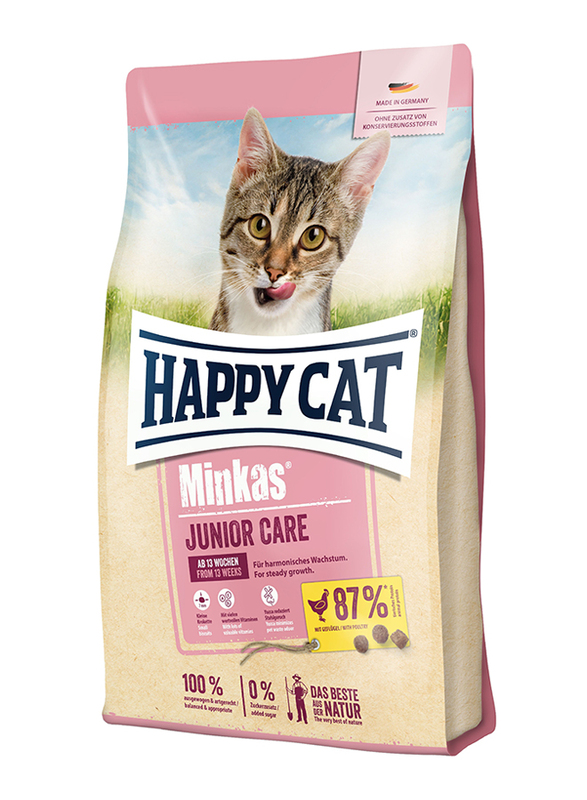 Happy Cat Minkas Junior Care Cat Dry Food, 1.5 Kg
