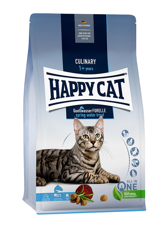 

Happy Cat Culinary Q-Forelle (Trout) Cat Dry Food, 10 Kg