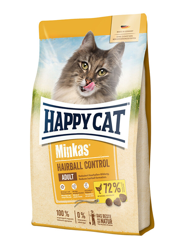 

Happy Cat Minkas Hairball Control Cat Dry Food, 4 Kg