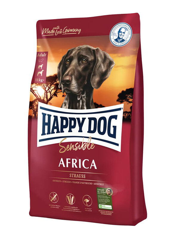 

Happy Dog Supreme Sensible Africa Dog Dry Food, 4 Kg