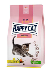 Happy Cat Kitten Land Geflugel (Poultry) Cat Dry Food, 300g