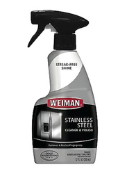 Weiman Stainless Steel Cleaner and Polish, 355ml, Clear