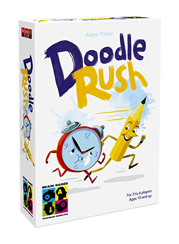 Brain Games Doodle Rush Board Game