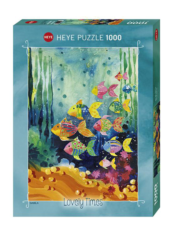 Heye 1000-Piece Shoal of Fish Jigsaw Puzzle